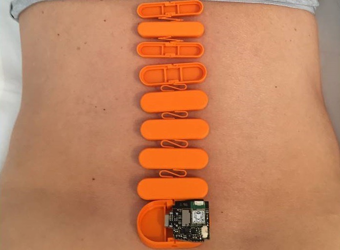 Wearable lumbar prototype