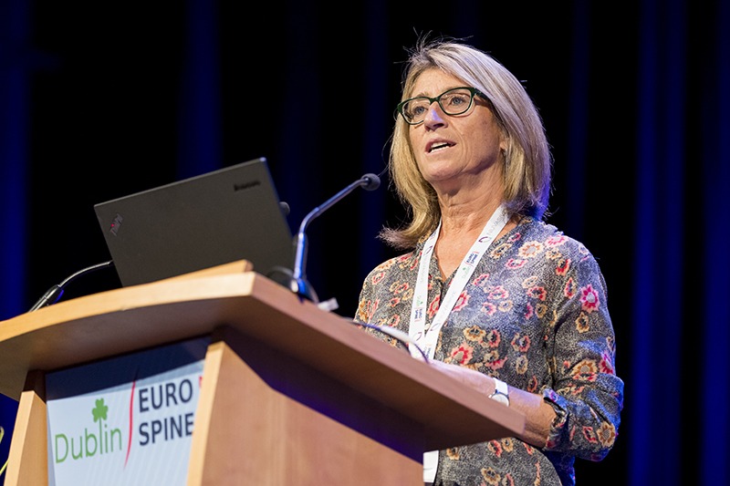Anne Mannion presents at Eurospine 2017